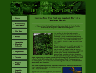 sjgardensharvest.com screenshot