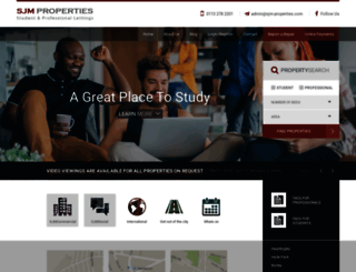 sjm-properties.com screenshot