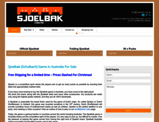 sjoelbak.com.au screenshot