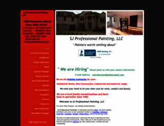 sjprofessionalpainting.com screenshot