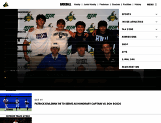 sjrbaseball.com screenshot