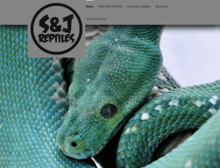 sjreptiles.com screenshot
