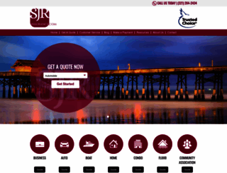 sjrinsurance.com screenshot