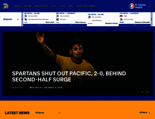 sjsuspartans.com screenshot