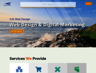 sjswebdesign.com screenshot