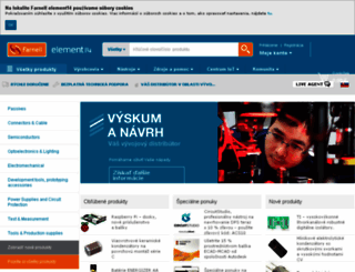 sk.farnell.com screenshot