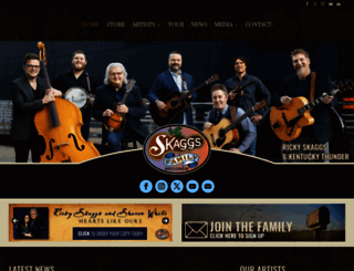 skaggsfamilyrecords.com screenshot