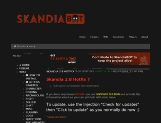 skandiabot.com screenshot