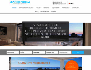 skanejendom.com screenshot