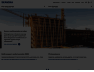 skanska.se screenshot