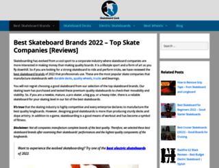 skateboardgeek.com screenshot