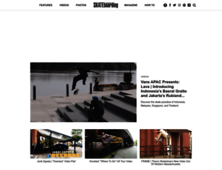 skateboarding.com screenshot