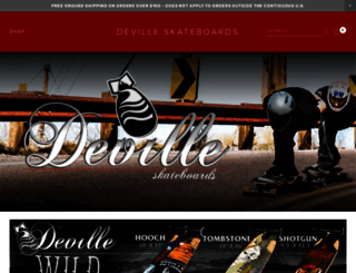 skatedeville.com screenshot