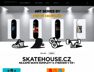 skatehouse.cz screenshot
