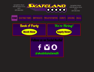 skatelandsouth.com screenshot