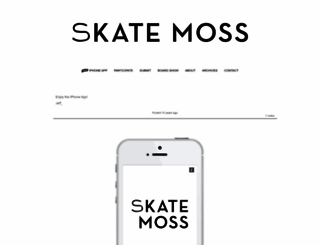 skatemoss.com screenshot