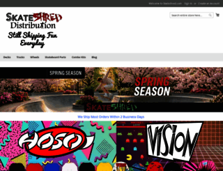 skateshred.com screenshot