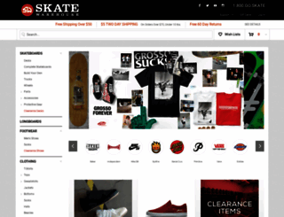 skatewarehouse.co screenshot