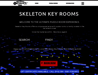 skeletonkeyrooms.com screenshot