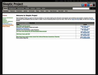 skepticproject.com screenshot