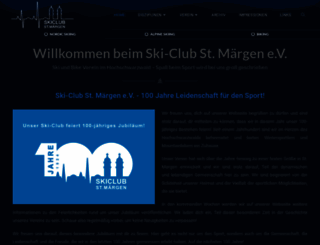 ski-club-st-maergen.de screenshot