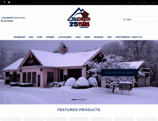 ski-depot.com screenshot