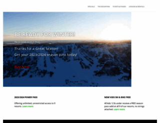 ski-hesperus.com screenshot