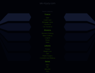 ski-injury.com screenshot