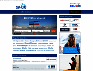 ski-jobs.co.uk screenshot