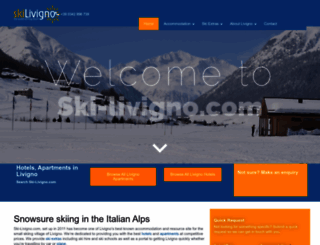 ski-livigno.com screenshot