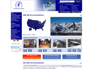 ski-usa-accommodations.com screenshot