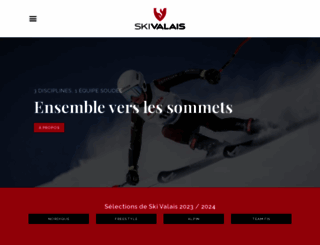 ski-valais.ch screenshot