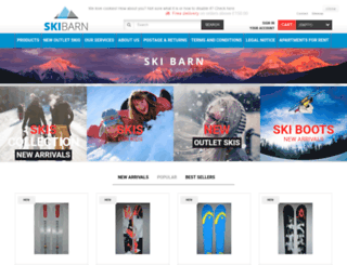 skibarn.co.uk screenshot