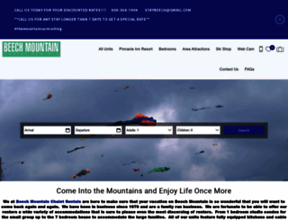 skibeechmountainnc.com screenshot