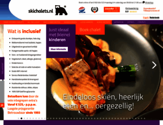 skichalets.nl screenshot