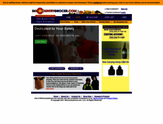 skicountrygrocer.com screenshot