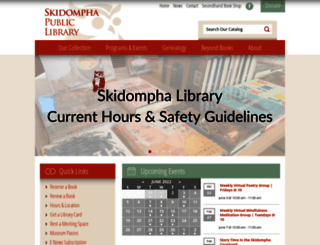 skidompha.org screenshot