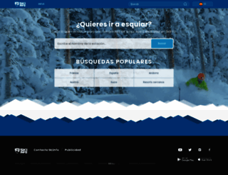 skiinfo.es screenshot