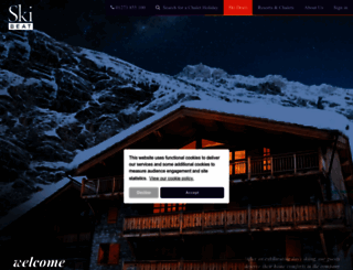 skiingthealps.com screenshot