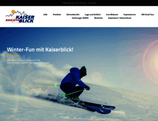 skilift-kaiserblick.de screenshot