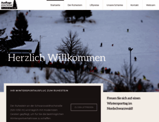 skilift-ruhestein.de screenshot