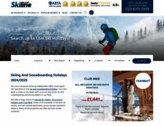skiline.co.uk screenshot