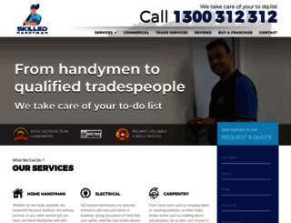 skilledhandyman.com.au screenshot