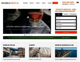 skilledmedical.co.uk screenshot