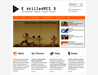 skilledres.com screenshot