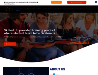 skilledup.edu.au screenshot