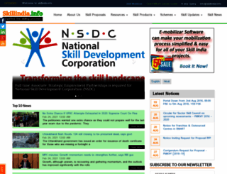 skillindia.info screenshot