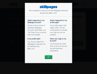 skillpagesmail.com screenshot
