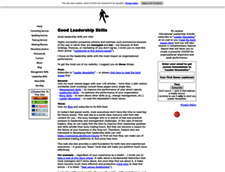 skills2lead.com screenshot