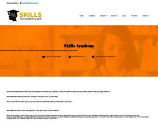skillsacademy.pk screenshot